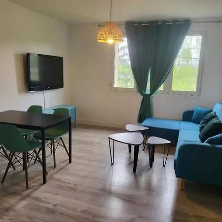 Appartement Clermont-Ferrand F3 2 Chambres 1 Chambre Avec 1 Lit Simple Et 1 Chambre Avec 2 Lits Doubles Exterior photo